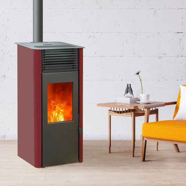 EMAFLAM REVA 9 kW Connected Sealed Pellet Stove