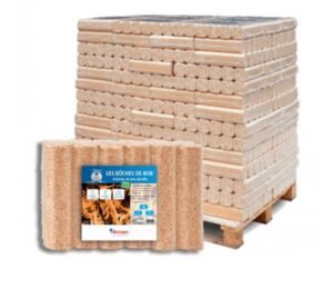 Compressed wood logs – 112 bags (1120kg)
