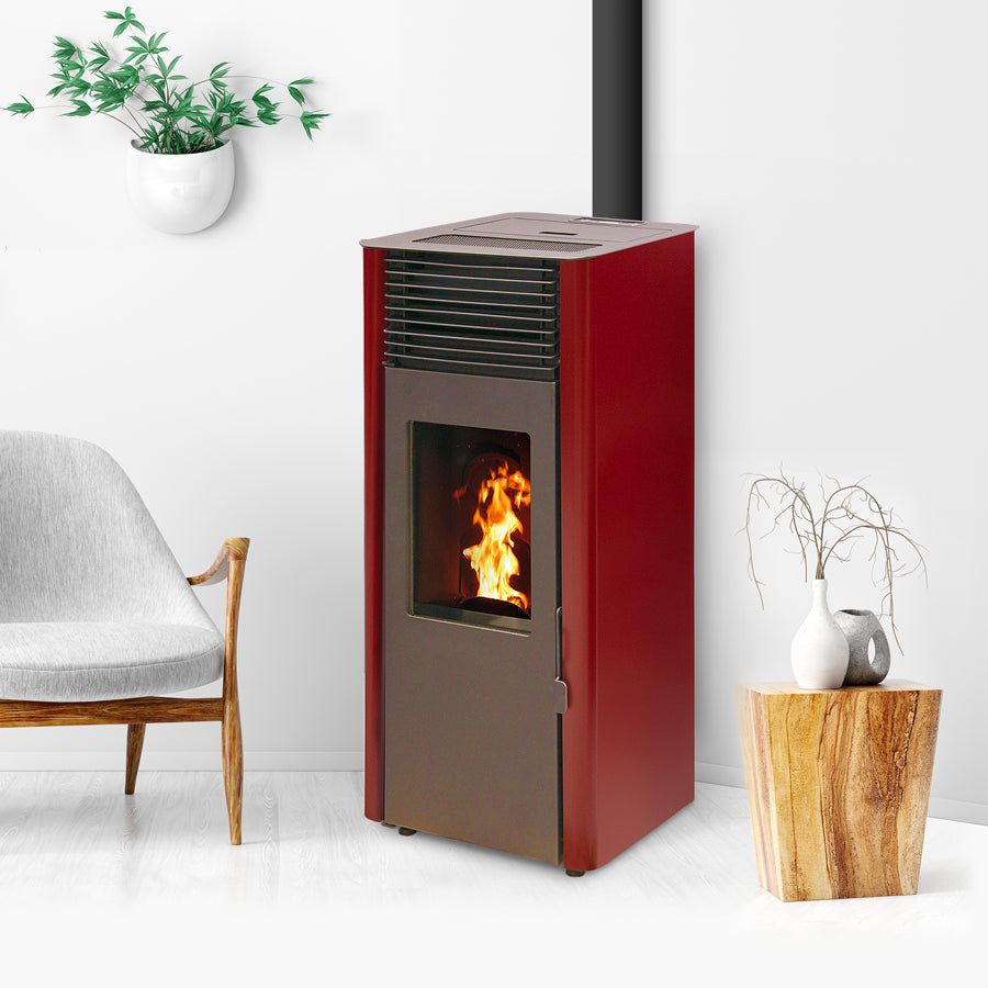 EMAFLAM REVA 9 kW Connected Sealed Pellet Stove